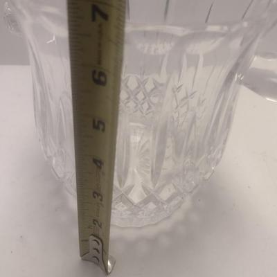 Vintage Crystal Glass Ice Bucket