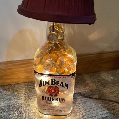 Cork decor, Jim beam lamp and more