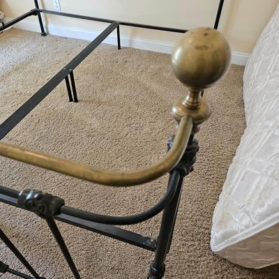 King Size Bed Frame by Brass Beds of Virginia & More (UGB2-JS)