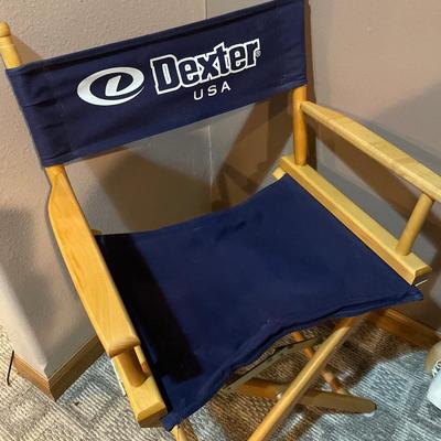 Dexter USA folding directors chair