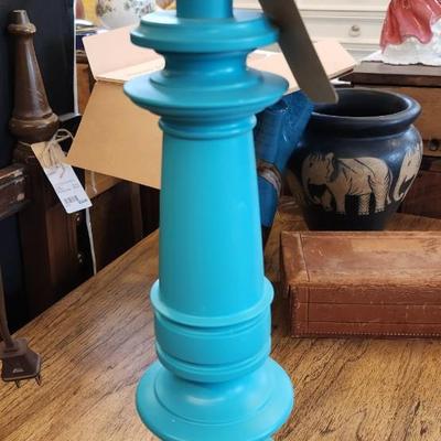 Solid Brass Painted Lamp