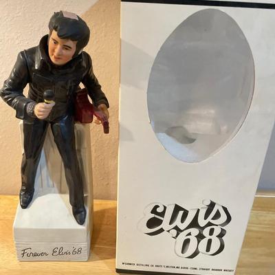 Elvis decanter music boxes