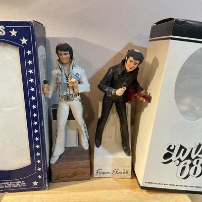 Elvis decanter music boxes