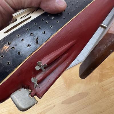 Sale Photo Thumbnail #491: 32" Long , Vintage Missing some parts. Fair Condition. I believe this is vintage 1930's nearly 100 years old.