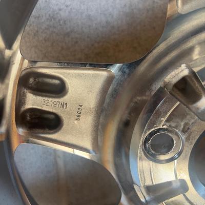 Sale Photo Thumbnail #670: CHEVY CAMARO 1997-2001 16 WHEEL RIM GM 16X8J 9592604

Wheels are in excellent condition pair with 4- oem center caps.