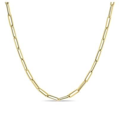 Real Solid 1/20 14K Yellow Gold Figaro Link Chain Necklace 20 Inch 3mm