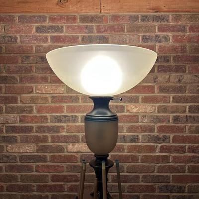 POOL CUE HOLDER FLOOR LAMP