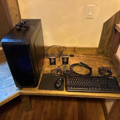 GAMING COMPUTER W/WIN 10, GAMING CHAIR, GEAR HEAD SPEAKERS, MOUSE AND KEYBOARD