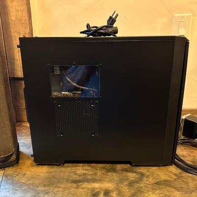 GAMING COMPUTER W/WIN 10, GAMING CHAIR, GEAR HEAD SPEAKERS, MOUSE AND KEYBOARD