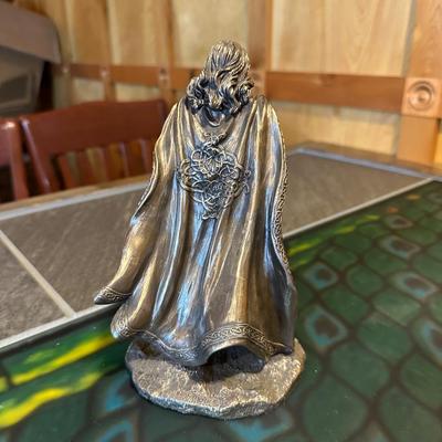 MEDIVH WARCRAFT FIGURE, KING ARTHUR AND CASTLE OF THE MAGIC DRAGON