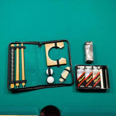 GOLF PUTTING EXECUTIVE TRAVEL SET
