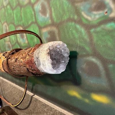 EYE OF NEWTON POTION BOTTLE, WOODEN TRINKET TREASURE CHEST WITH FAUX GEMS AND TREASURE, MINI TRINKET TREASURE CHEST AND WIZARD WAND WITH...
