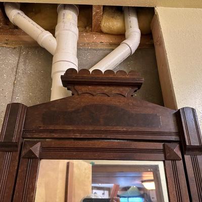 ANTIQUE WALNUT DRESSER