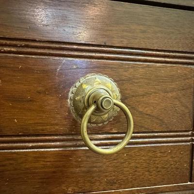 ANTIQUE WALNUT DRESSER