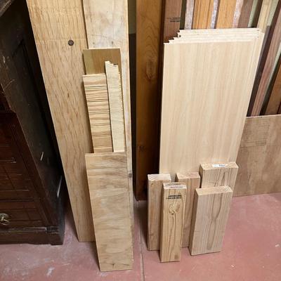 LARGE AMOUNT OF LUMBER AND SCRAP LUMBER