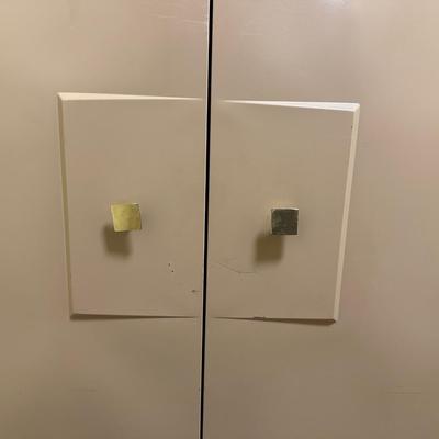 2 METAL STORAGE CABINETS
