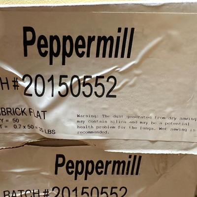 PEPPERMILL 1/2" THIN BRICK FLAT AND CORNERS