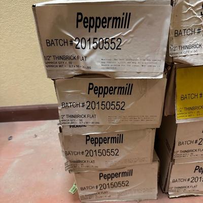PEPPERMILL 1/2" THIN BRICK FLAT AND CORNERS