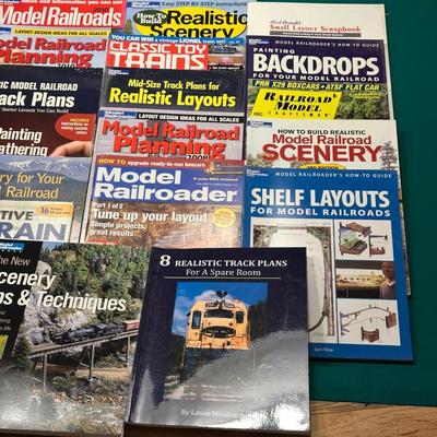 MODEL RAILROAD BOOKS AND MAGAZINES