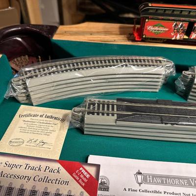 "BUDWEISER CLYDESDALES CAR", TRAIN TRACK AND MORE