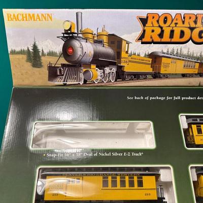 NEW BACHMANN "ROARING RIDGE" TRAIN SET