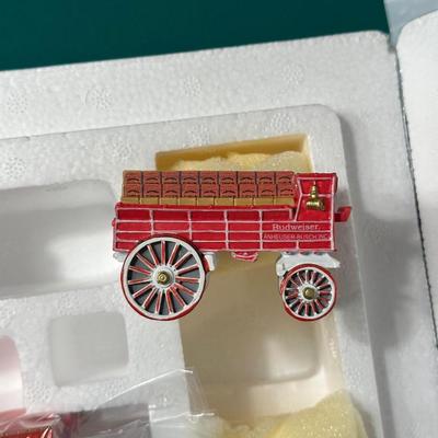 NEW HAWTHORNE VILLAGE "BUDWEISER BEER WAGON"