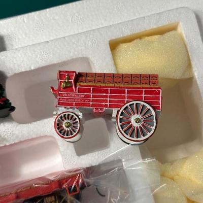 NEW HAWTHORNE VILLAGE "BUDWEISER BEER WAGON"