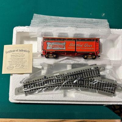 BUDWEISER "BOTTLED BEER PREFERRED EVERYWHERE BOX CAR"