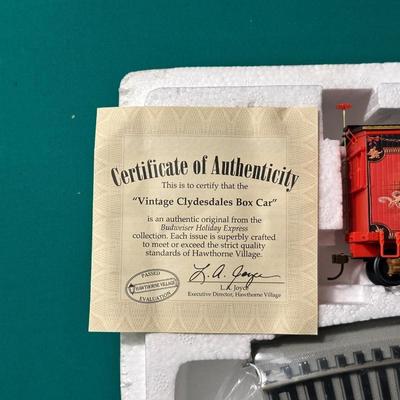 "VINTAGE CLYDESDALE BOX CAR"
