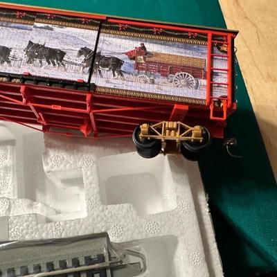 "BUDWEISER DELIVERY BOX CAR"