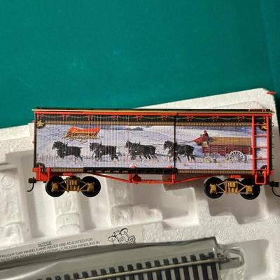 "BUDWEISER DELIVERY BOX CAR"