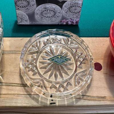CRYSTAL COASTERS, DR GRABOW PIPE, ASHTRAYS AND MORE