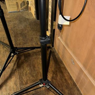 LED SPOTLIGHT WITH EXTENSION CORD AND STAND