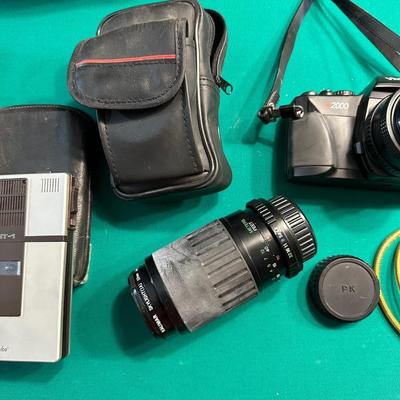 VIVITAR 35MM CAMERA, KALIMAR LENS AND MORE