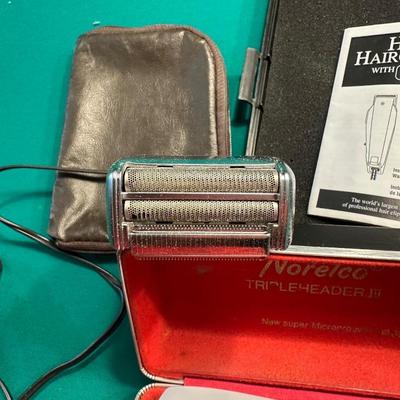WAHL HAIR CLIPPERS AND 2 ELECTRIC SHAVERS