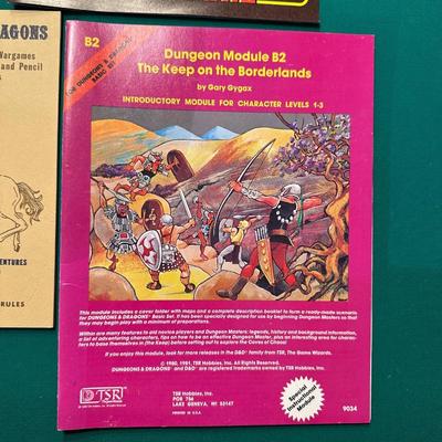 DUNGEONS & DRAGONS PLUS A METAL SHIELD