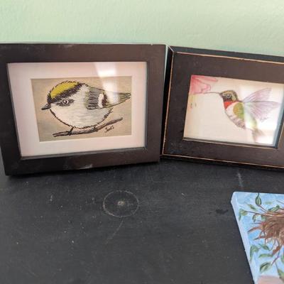 Array Of Bird Prints Some Are Signed By The Artist (SB)