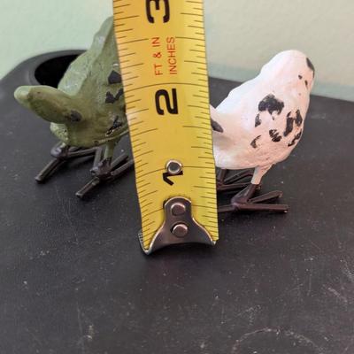 Cute Mini Cast Iron Bird Figurines (HW)