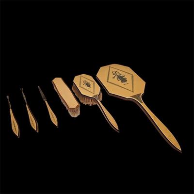 Art Deco Lucite 'Empire' Vanity Set (UGB2-JS)