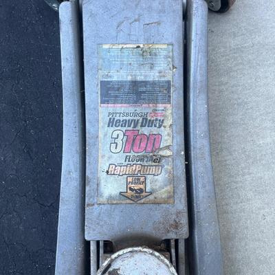 Pittsburgh 3 Ton Low Profile Floor Jack (G-MG)