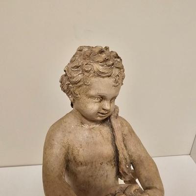 Pair of Borghese Cherub Statuettes (UGB2-JS)