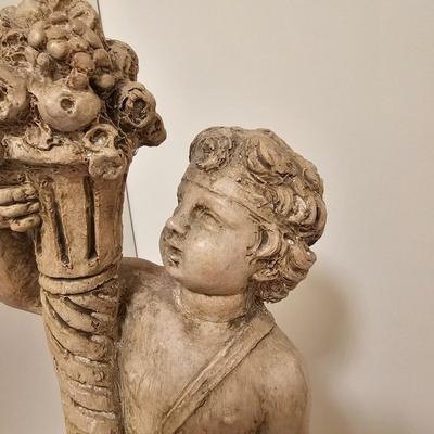 Pair of Borghese Cherub Statuettes (UGB2-JS)