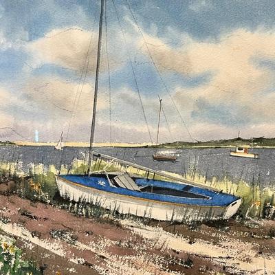 Roy Vandam Watercolor Painting (DR-RG)