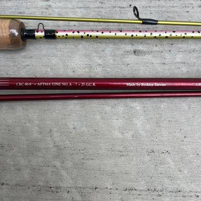 Fishing Rods & Reels, Framed Print & Fly Tying Gear (G-MG)