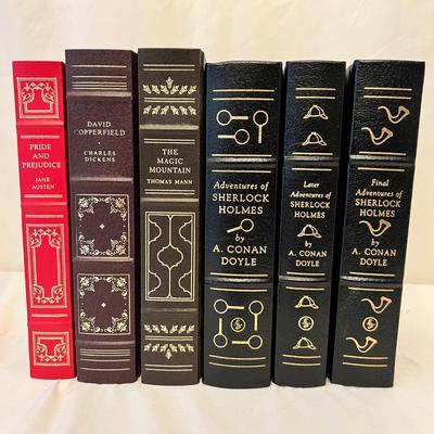Leather Bound Classics - Austen, Dickens, A. Conan Doyle & More (DR-RG)