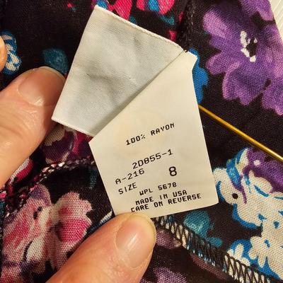 Vintage Saks Fifth Avenue Dress, Dynasty Satin Jacket & More Vintage Clothing (UGB2-JS)