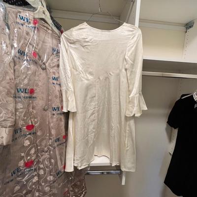 Vintage Saks Fifth Avenue Dress, Dynasty Satin Jacket & More Vintage Clothing (UGB2-JS)