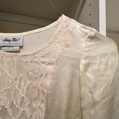 Vintage Saks Fifth Avenue Dress, Dynasty Satin Jacket & More Vintage Clothing (UGB2-JS)