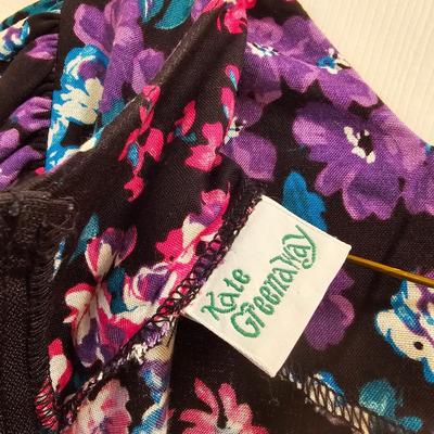 Vintage Saks Fifth Avenue Dress, Dynasty Satin Jacket & More Vintage Clothing (UGB2-JS)