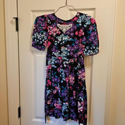 Vintage Saks Fifth Avenue Dress, Dynasty Satin Jacket & More Vintage Clothing (UGB2-JS)
